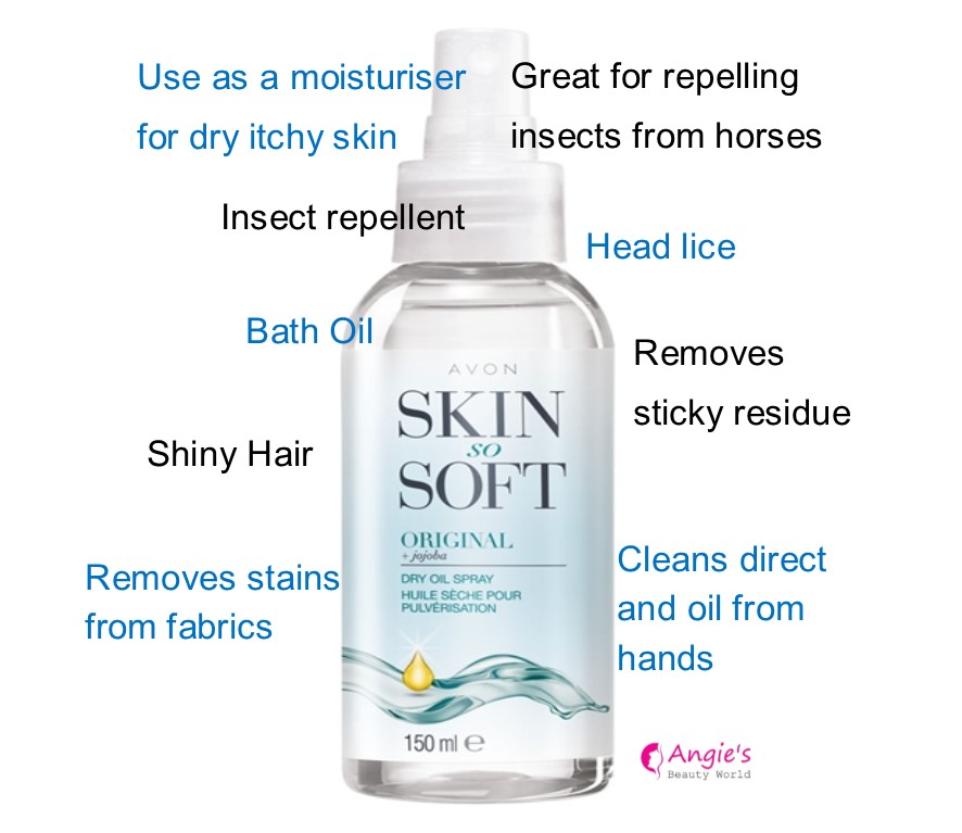 Avon's number one Skin so soft original dry oil spray 150ml