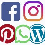 Images of social media platforms to use as a Digital Avon Rep 